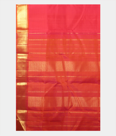 Pink Handwoven Kanjivaram Silk Saree T2096644