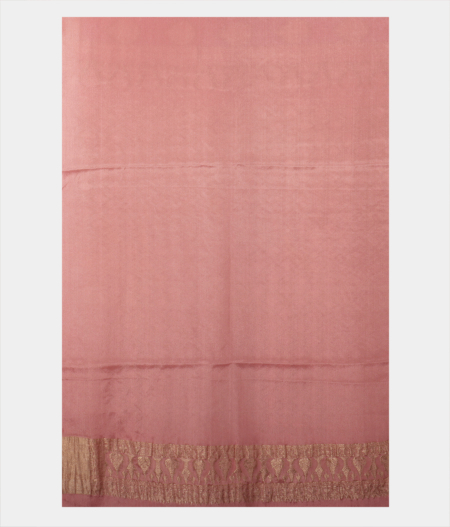 Pink Georgette Silk Saree T2192903