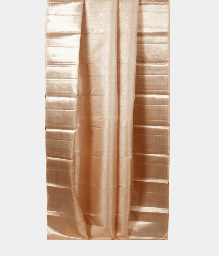 Beige Handwoven Kanjivaram Silk Saree T1902082