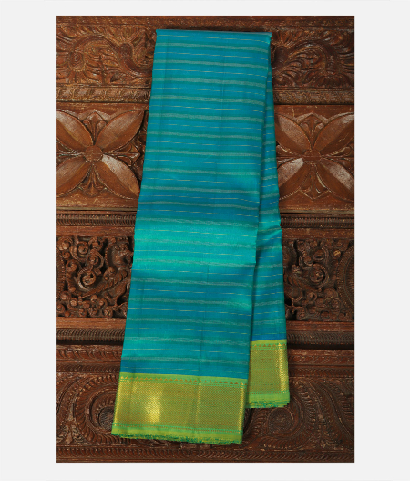 Light Blue Handwoven Kanjivaram Silk Saree T217868-image