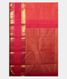 Pinkish Orange Handwoven Kanjivaram Silk Saree T2180594