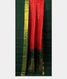 Red Handwoven Kanjivaram Silk Saree T2178742