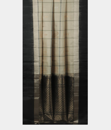 Grey Soft Silk Saree T2094552