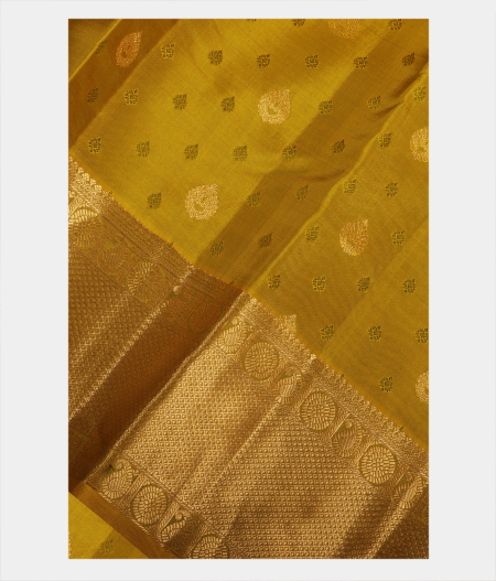Mehndi Green Soft Silk Saree T207970-image