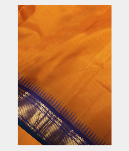 Yellow Handwoven Kanjivaram Silk Saree T218164-image