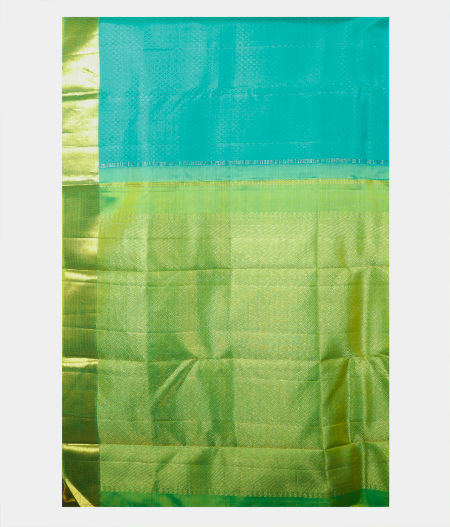 Light Blue Handwoven Kanjivaram Silk Saree T1927504