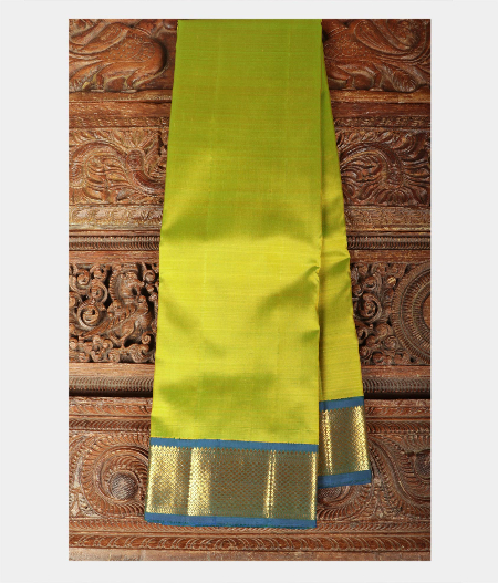 Light Green Handwoven Kanjivaram Silk Saree T219387-image