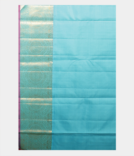 Yellow Handwoven Kanjivaram Silk Saree T1466633