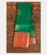 Green Handwoven Kanjivaram Silk Saree 1