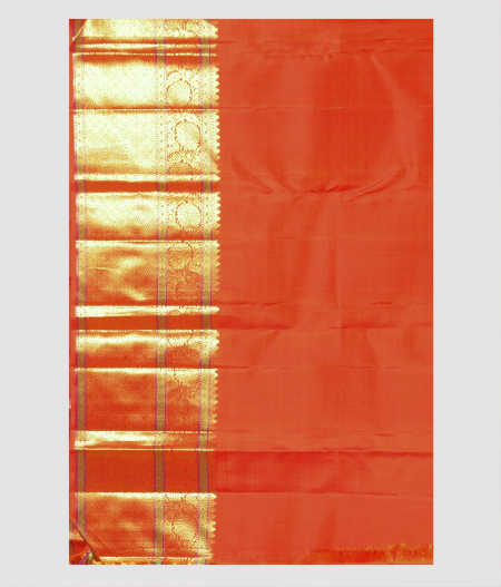 Green Handwoven Kanjivaram Silk Saree 3