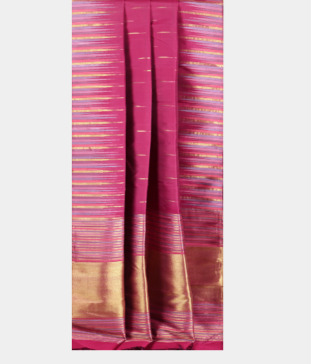 Purple Handwoven Kanjivaram Silk Saree T2193542
