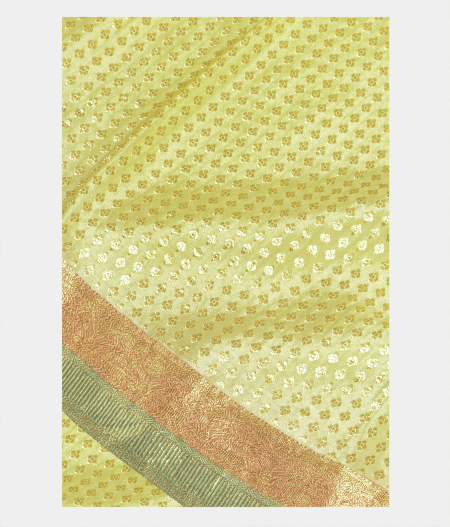 Light Green Crepe Silk Saree T219293-image