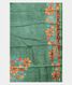 Rust Tussar Printed Saree T2197543