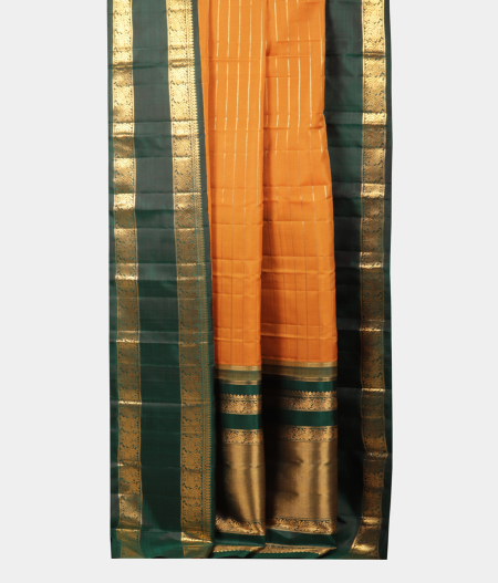 Yellow Handwoven Kanjivaram Silk Saree T2170152
