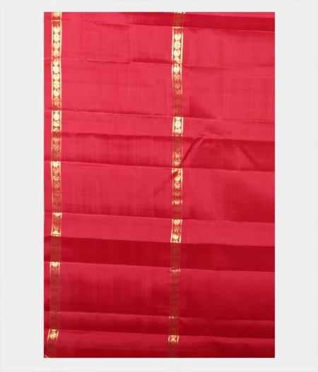 Beige Handwoven Kanjivaram Silk Saree T2182203