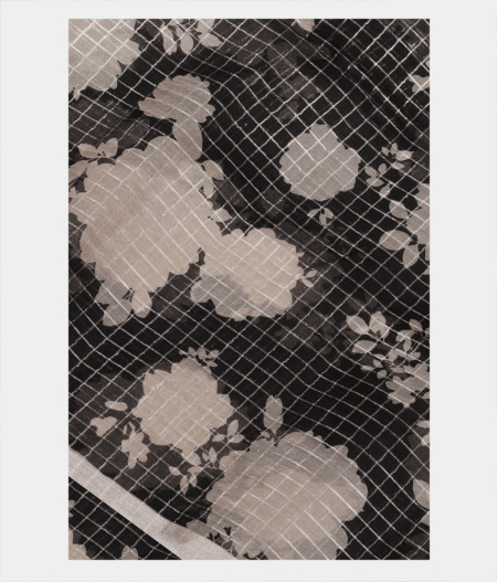 Black Kora Organza Saree T222308-image