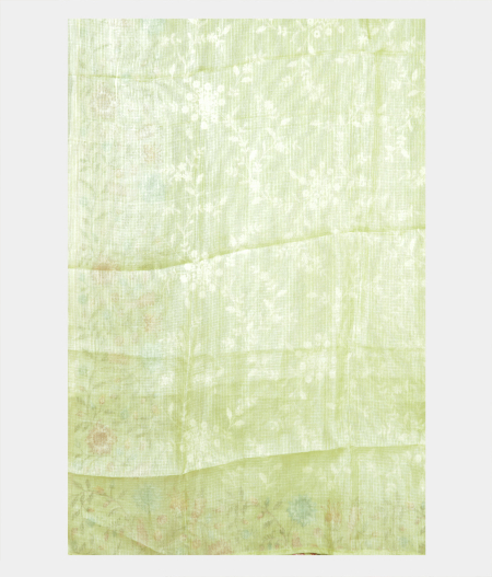 Light Green Silk Kota Embroidery T2209903
