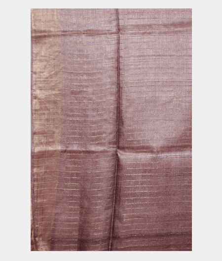 Dusty Pink  Tussar Printed Saree T2154863