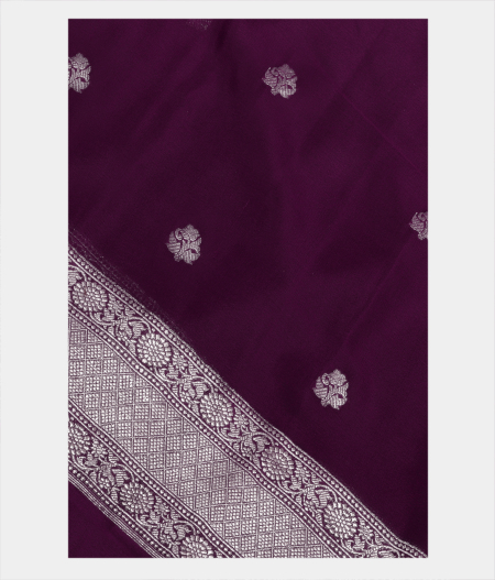 Purple Georgette Silk Saree T222419-image