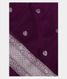 Purple Georgette Silk Saree T2224191