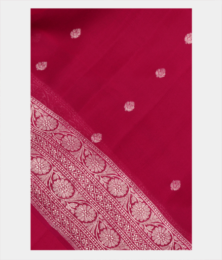 Magenta Georgette Silk Saree T222427-image