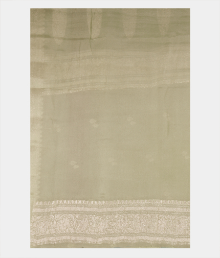 Pista Green Georgette Silk Saree T2224413