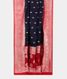 Blue Georgette Silk Saree T2224472