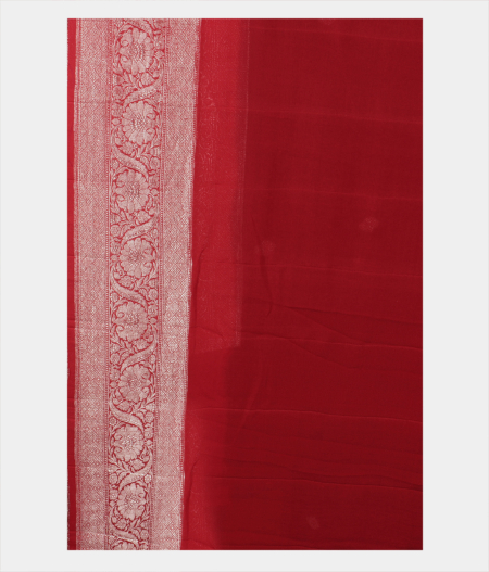 Blue Georgette Silk Saree T2224473