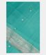 Teal Blue  Georgette Silk Saree T2224681