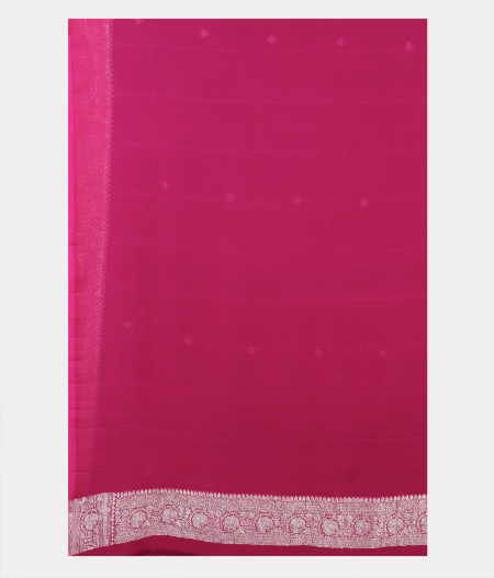 Purple Georgette Silk Saree T2224423