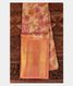 Beige Handwoven Kanjivaram Silk Pavadai T1701261