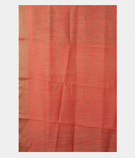 Bluish Grey Soft Tussar Printed Saree T2219043