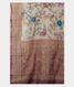 Beige Tussar Printed Saree T1874424
