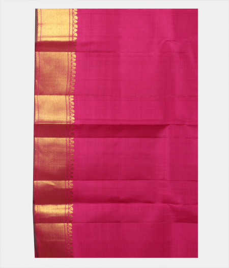 Yellowish Green Handwoven Kanjivaram Silk Saree T2194203