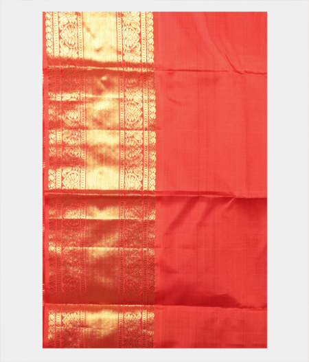 Blue Handwoven Kanjivaram Silk Saree T2127193