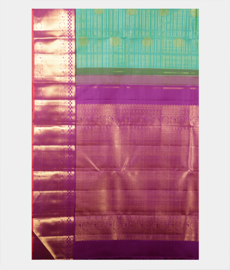 Green Handwoven Kanjivaram Silk Saree T2179604