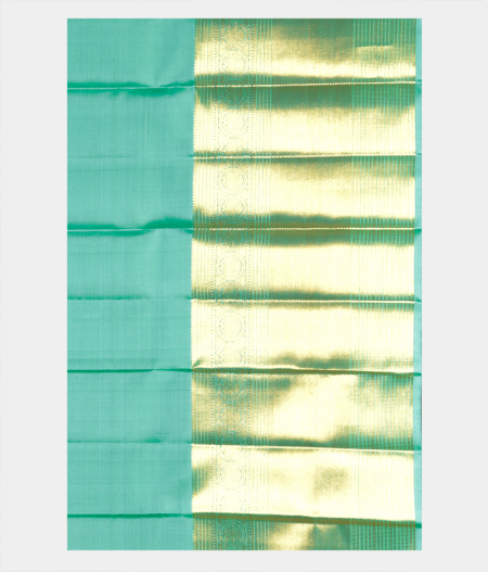 Beige Handwoven Kanjivaram Silk Pavadai T2215303