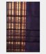 Bluish Grey Handwoven Kanjivaram Silk Saree T2181473