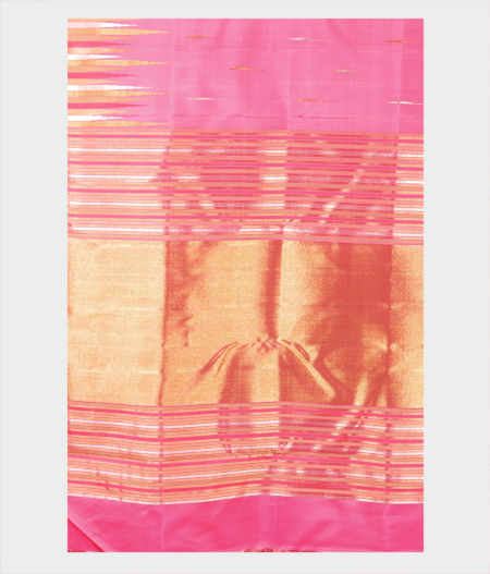Pink Handwoven Kanjivaram Silk Saree T2193534