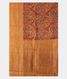 Yellow Tussar Printed Saree T2104994