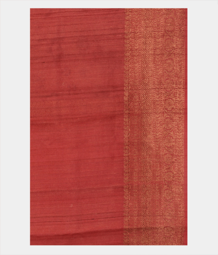 Beige Tussar Printed Saree T2158743