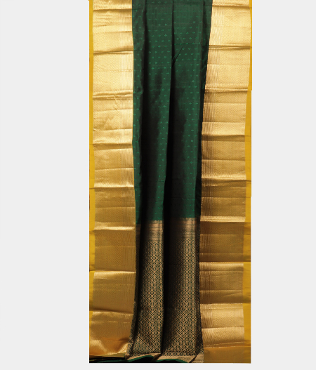 Bottle Green Soft Silk Saree T2236512