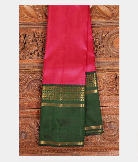 Pink Hanwoven Kanjivaram Silk Saree T211975-image