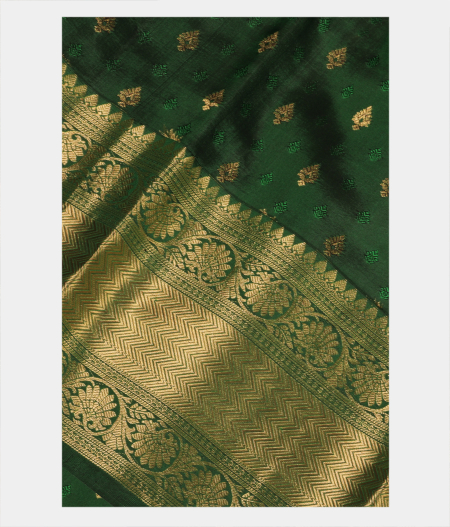 Green Handwoven Kanjivaram Silk Saree T207906-image