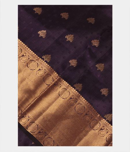 Midnight Blue Soft Silk Saree T207964-image