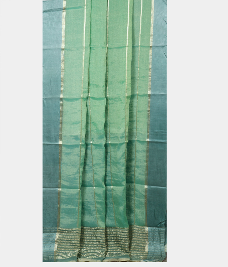 Light Green Georgette Silk Saree T2239412