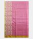 Pink Tussar Kantha Work Saree T2054604