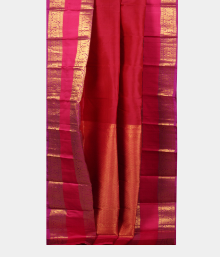 Red Soft Silk Saree T1772292