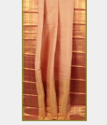 Beige Soft Silk Saree T854542