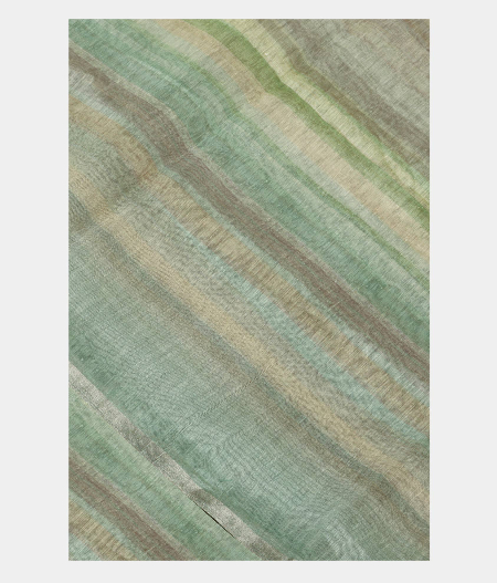 Multicolour Linen Printed Saree-image